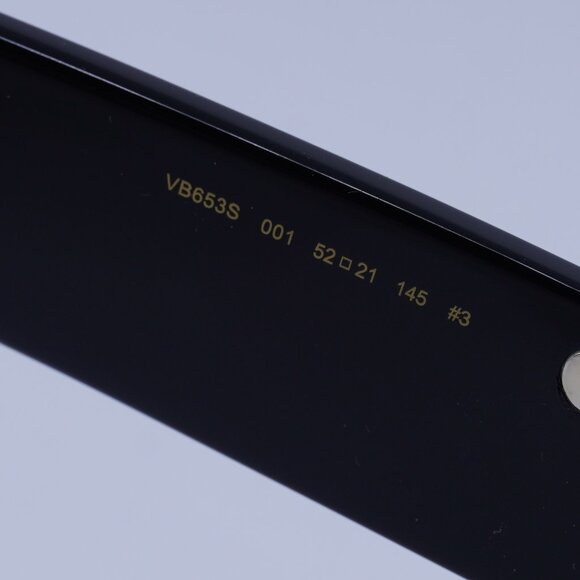 Victoria Beckham VB653S 001 Sunglasses Black Square Frame, Smoke Lenses - Picture 7 of 9